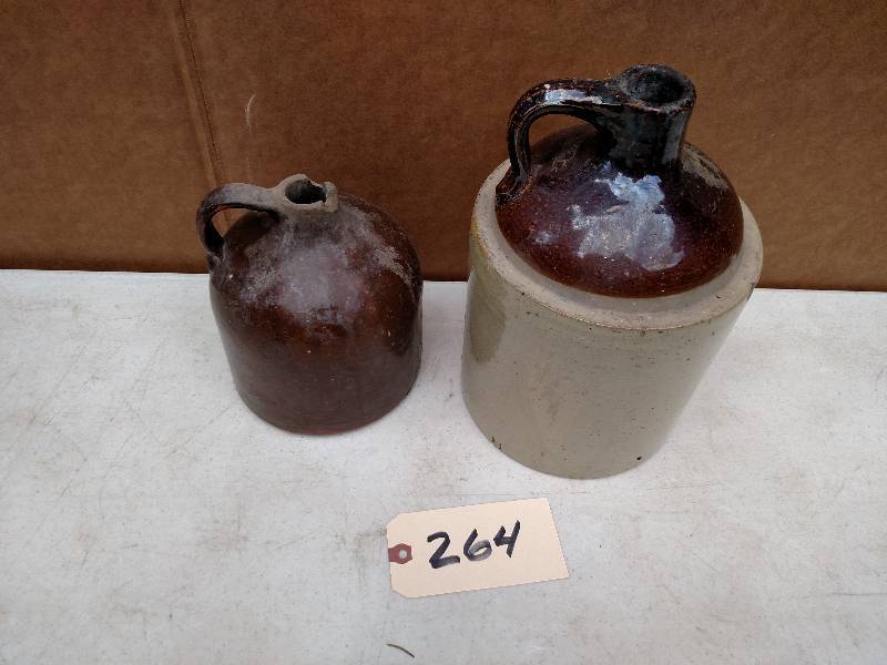 lot 264 image: (2) Jugs...