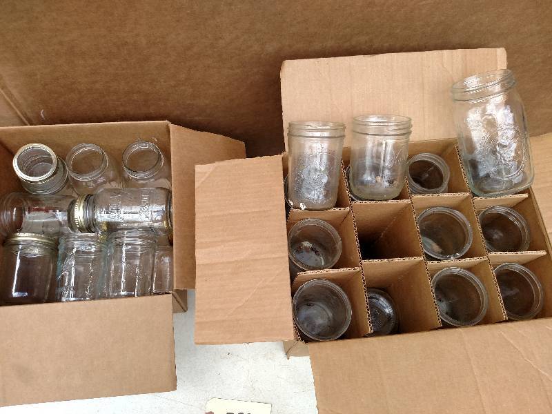 lot 272 image: Asstd Canning Jars...