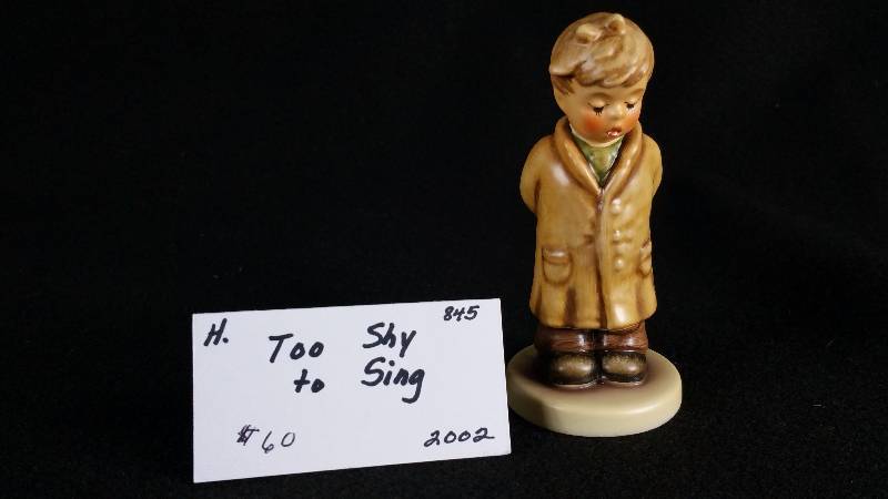 Hummel Too Shy To Sing #845