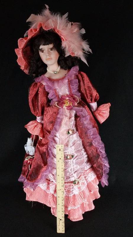 24  Porcelain Victorian Doll