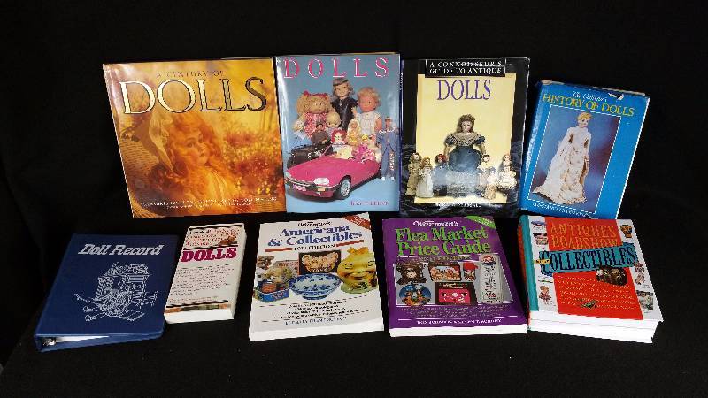 Large Group of Collector Books, Dolls, Etc.