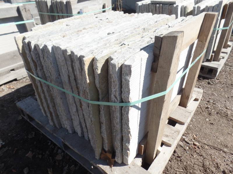 lot 1 image: Tumbled Limestone Paving