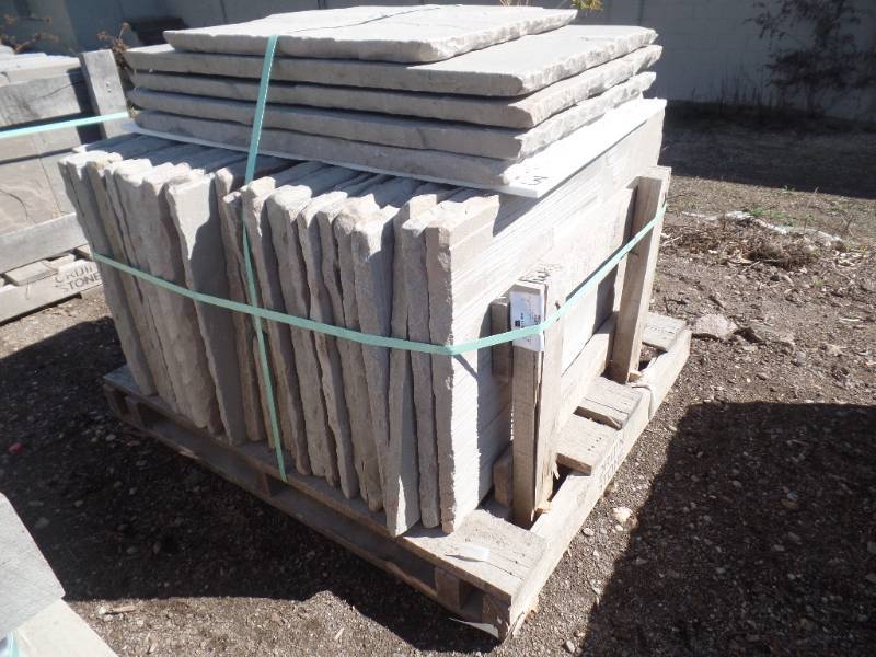 lot 3 image: Natural Cleft SandstonePaving - Tumbled Edge
