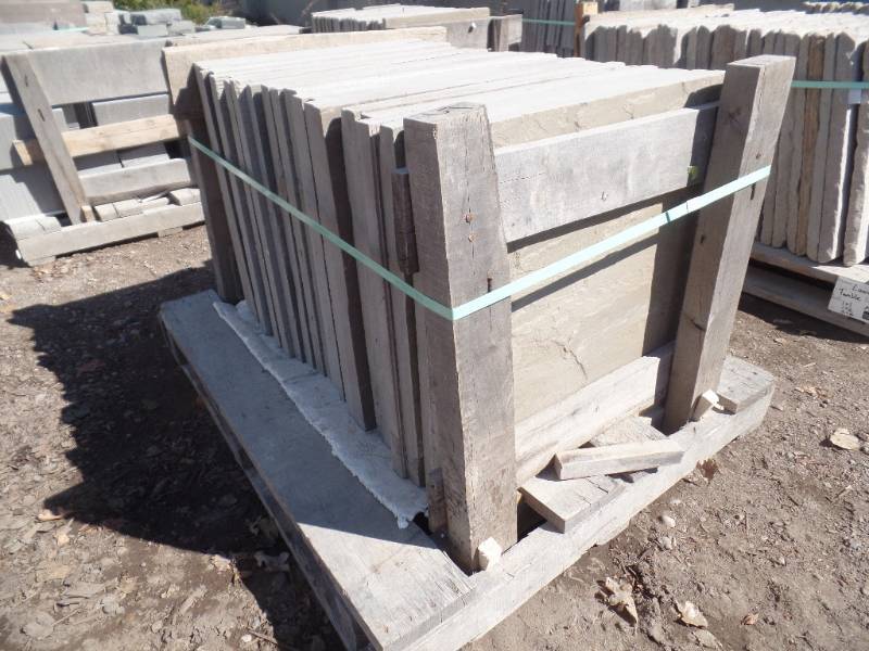lot 5 image: Natural Cleft Sandstone Paving - Sawn Edge