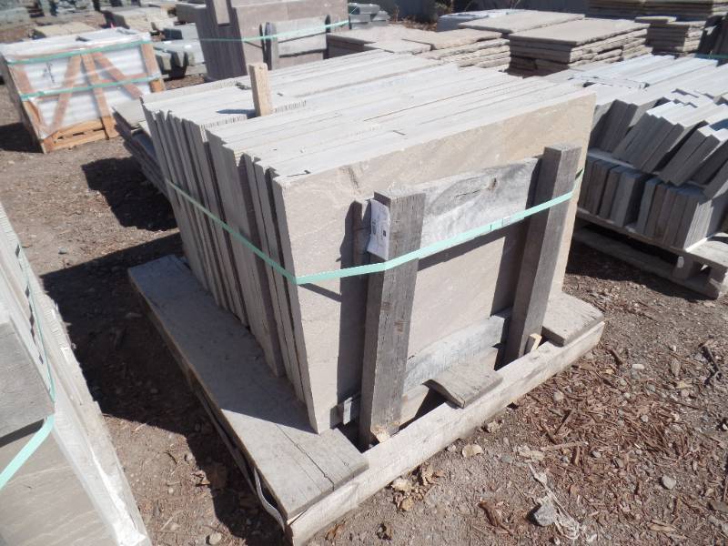lot 7 image: Natural Cleft Sandstone Paving - Sawn Edge