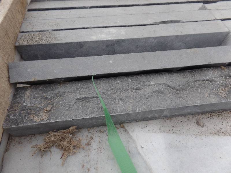 lot 78 image: Black Limestone Veneer Flats    