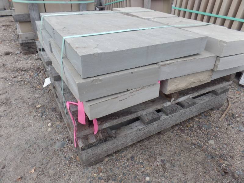 lot 89 image: 3 Sandstone Natural Cleft Pieces