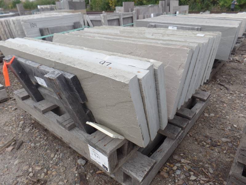 lot 97 image: Natural Cleft Sandstone Treads