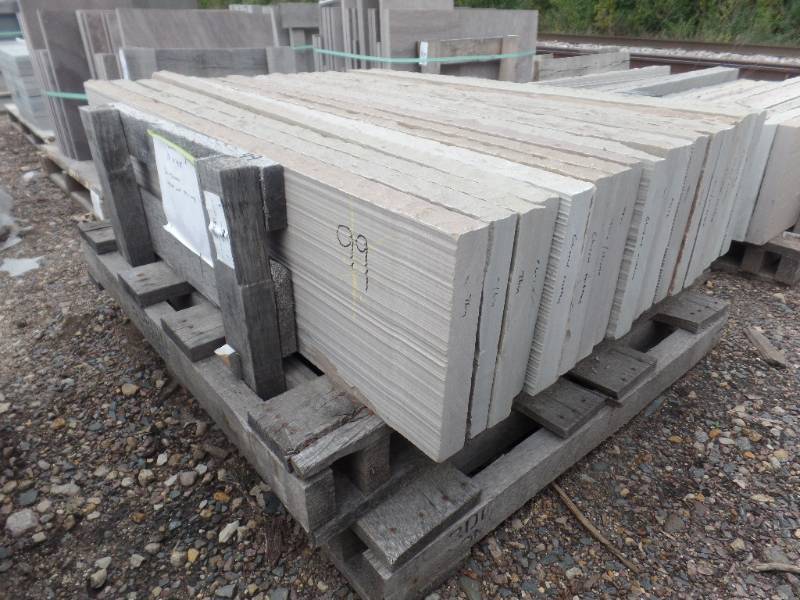 lot 99 image: Natural Cleft Sandstone Treads