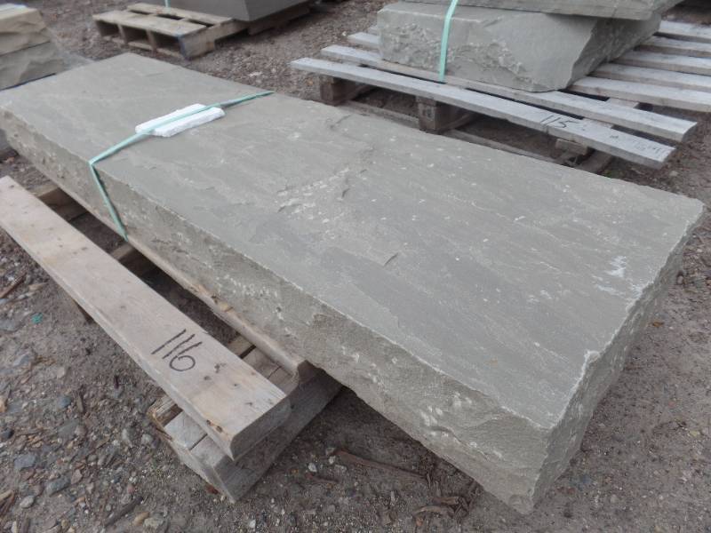 lot 116 image: Natural Cleft Sandstone Step