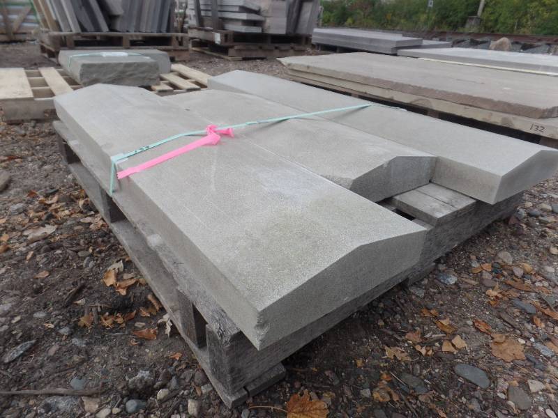 lot 133 image: Indiana Limestone Caps