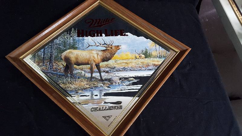 lot 18 image: Miller High Life Challenge Bar Mirror