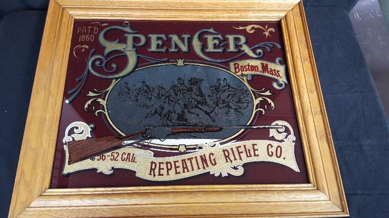 lot 92 image: Sharpes Rifle Mirror