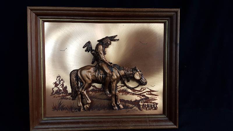 lot 93 image: 3D Copper Picture