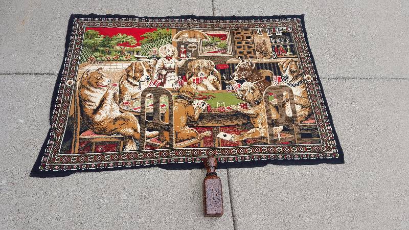 lot 110 image: Tapestry & Leather Decanter