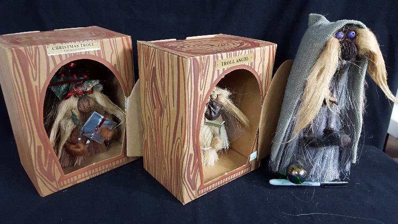 lot 141 image: The Original Arensbak Troll Figures