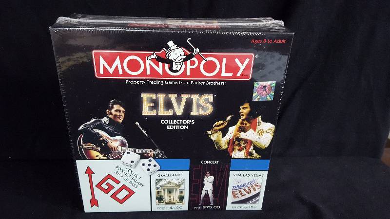 lot 146 image: Elvis Monopoly