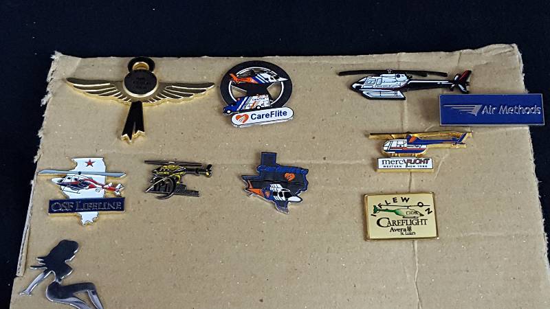 lot 171 image: Group Of Helicopter Pinbacks