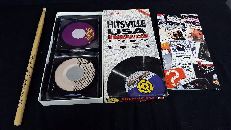 lot 179 image: Signed Drumstick & CDS