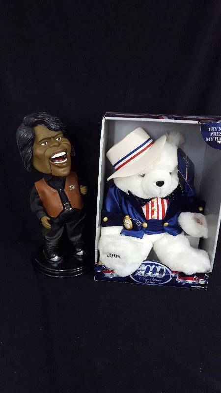 lot 191 image: James Brown Singing & Dancing Figure
