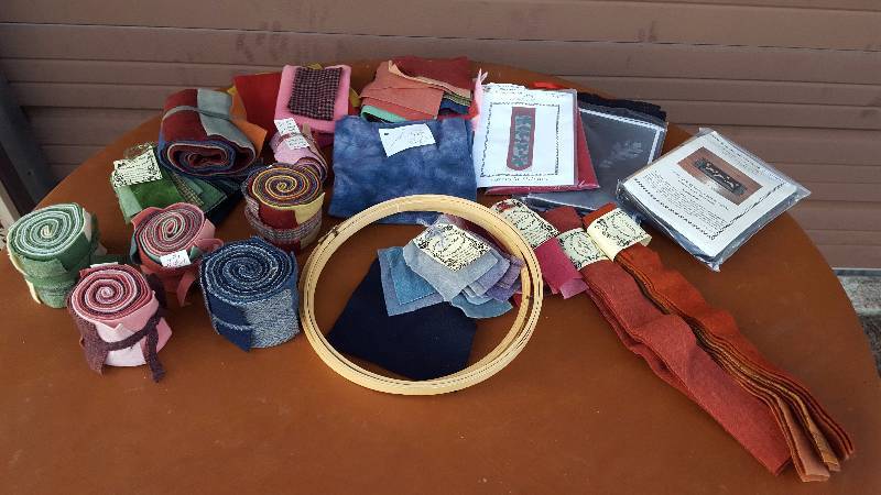 lot 236 image: Quilting & Sewing Fabric  Kits