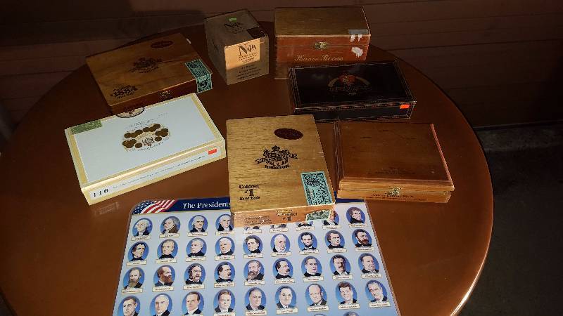 lot 249 image: Cigar Boxes