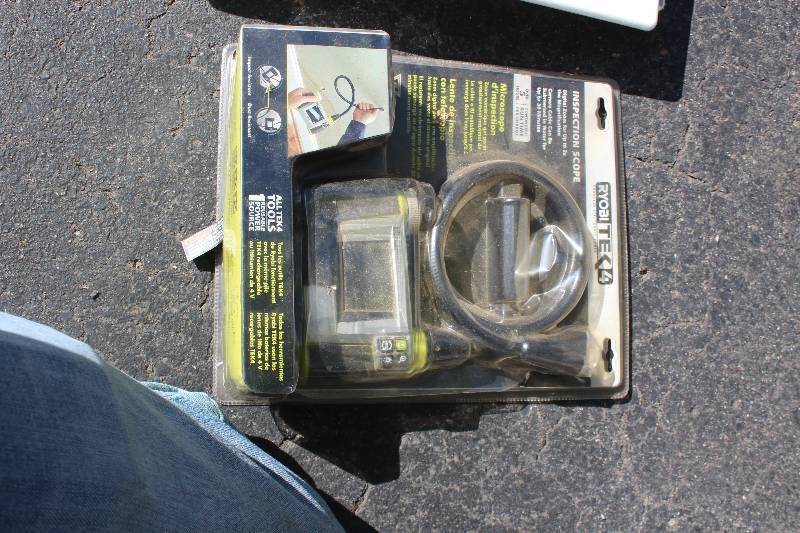 lot 81 image: Ryobi Inspection Scope