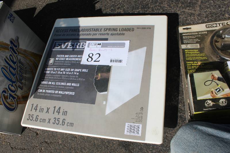 lot 82 image: Lot of (3) Everbuilt Access Panels