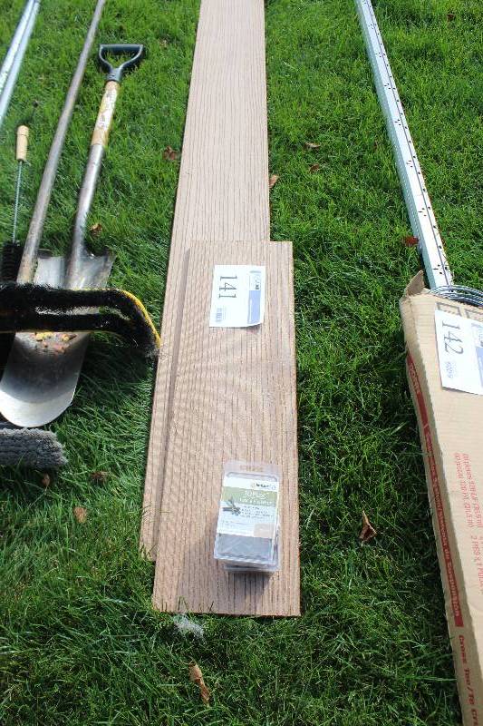 lot 141 image: Wood Fascia w Screws