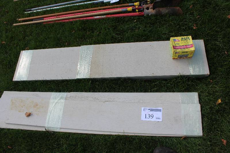 lot 139 image: Siding Repair - Hardy Back & Wood Grain, Nails