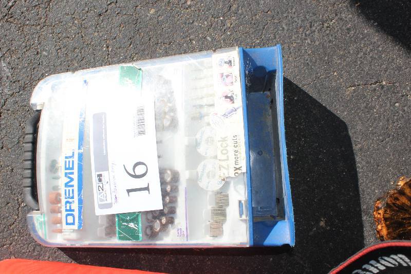 lot 16 image: Dremel Tool Accessories Only, No Case