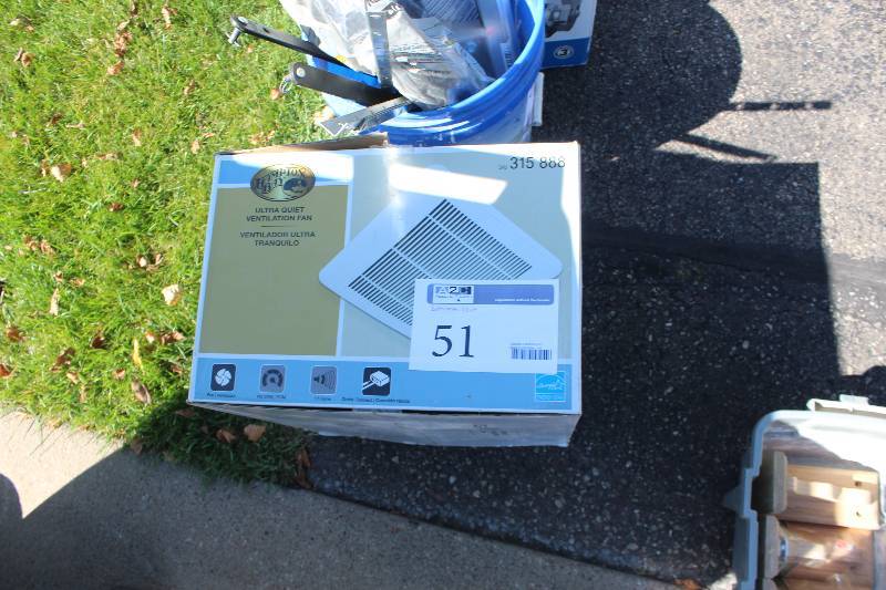 lot 51 image: Hampton Bay Ultra Quiet Bathroom Ventilation Fan