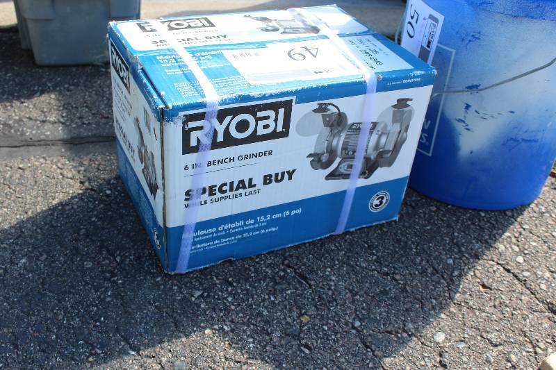 Ryobi 6in Bench Grinder Chaska Survivalist And Construction