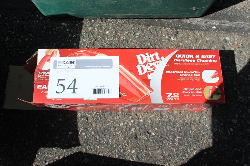 lot 54 image: Dirt Devil 7.2V Cordless Hand Vacuum