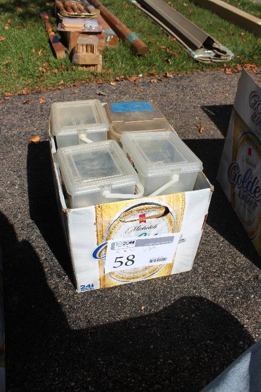 lot 58 image: Box Lot of Simpson 16D Joist Nails