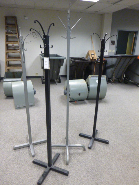 4 Coat and Hat Racks