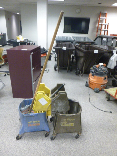 2 Mop Buckets