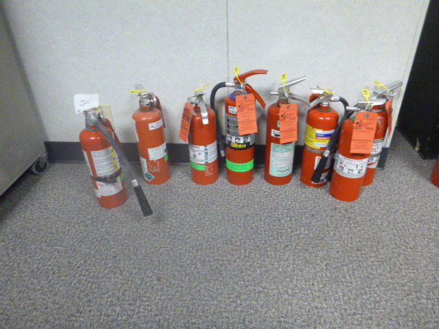 8 Fire Extinguishers