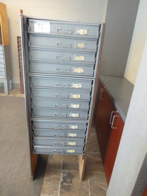 12 Drawer Parts Bin