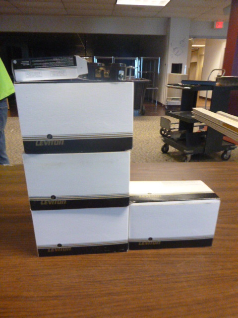 37 NEW Leviton Receptacles