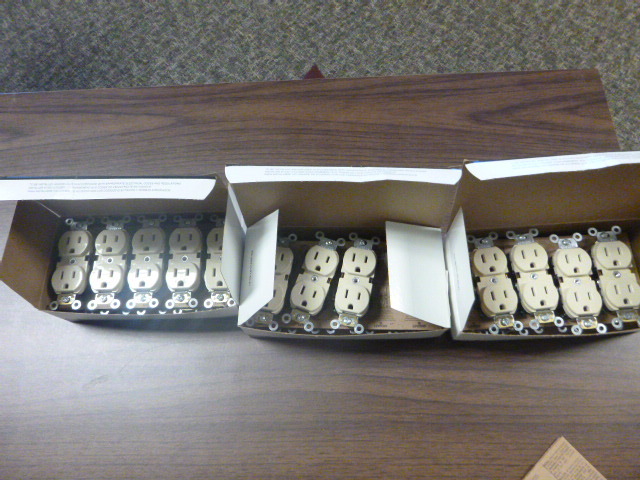 29 NEW Leviton Receptacles