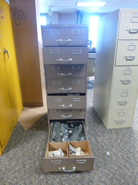 7 Drawer Parts Cabinet