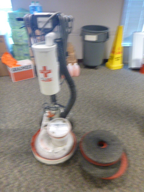 Polivac Floor Scrubber