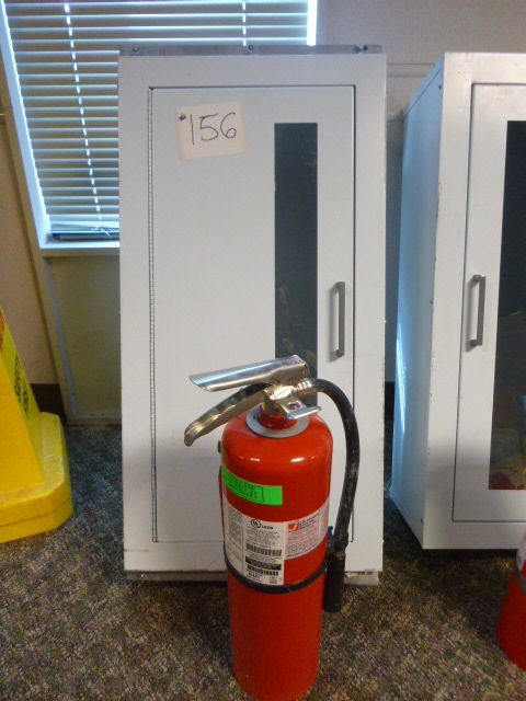 Fire Extinguisher with Cabinet