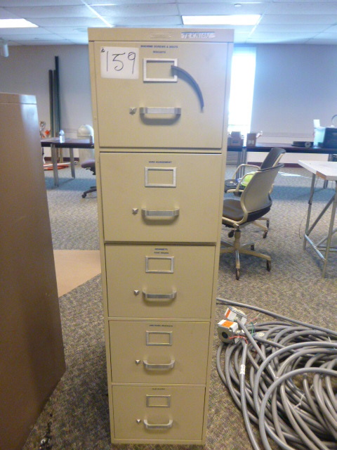 5 Drawer File Cabinet