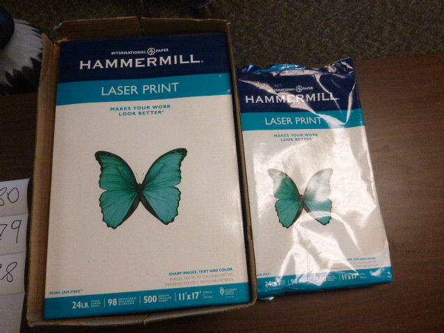 Case of 24 Lb. Paper