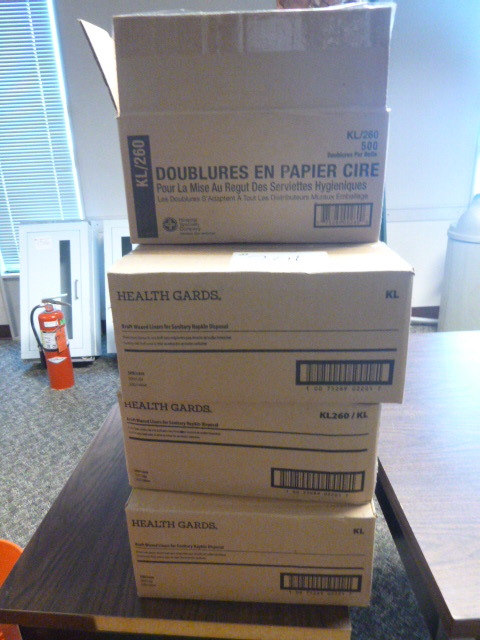 7 Cases of Waxed Paper Liners