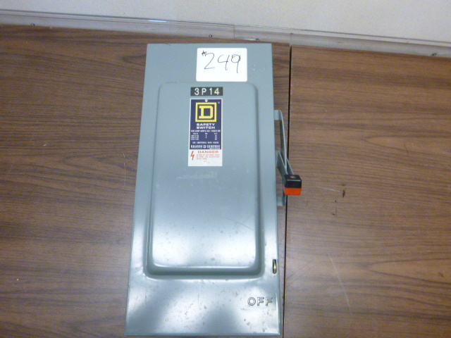 100 Amp Square D 3 Phase