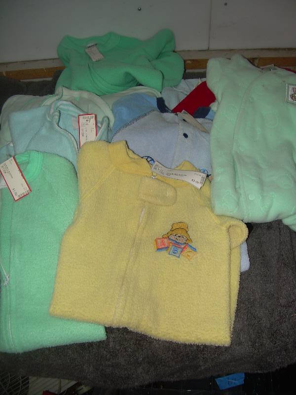 lot 62 image: 6-9MO 6-12 MO BABY CLOTHS