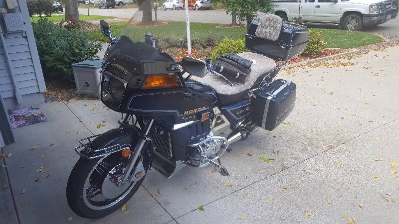 lot 1 image: 1980 Honda Gold Wing 1100 With Full Fairing,